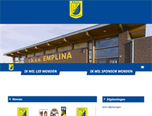 Tablet Screenshot of emplina.nl